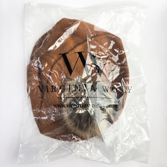 NWT Virginia Wolf Indie Knit Hat, Tumeric - Picture 3 of 5